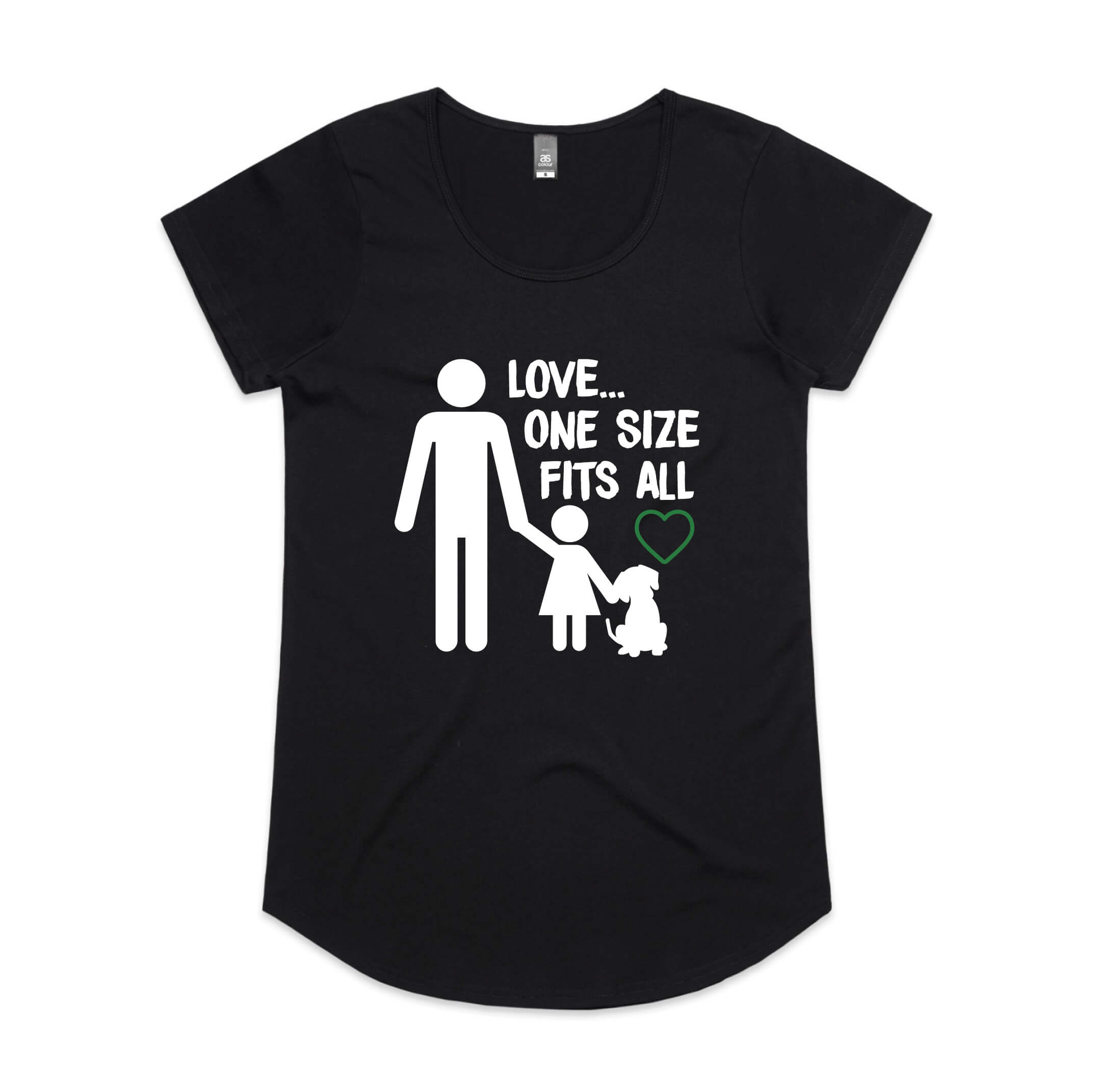 Love One Size Fits All Women S Shirt Open Heart Open Soul